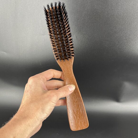 Vintage Avon Clothes Brush Valet Shoe Horn Handle Brown 60’s Collection NOS/BOX - Picture 9 of 16